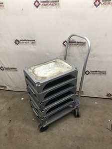 85167 - Phelan Step Stand (Lot of 5 Stands with Rolling Cart)