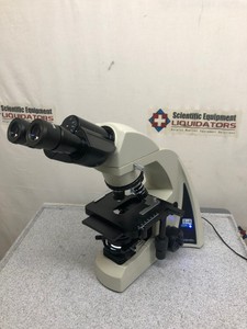 12694 - LW Scientific I-4 Laboratory Binocular Microscope with 4 Objectives