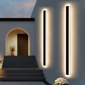 $200 2-Pack LED Outdoor Wall Lights, 60W