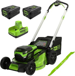 $500 Greenworks 60V 21in Brushless Mower (2x4.0Ah)