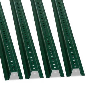 $160 SmartSign 6 U Channel Sign Post, Green (4)
