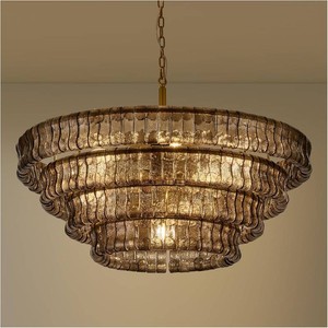 $1499 40 Gold Crystal Chandelier, 10-Light