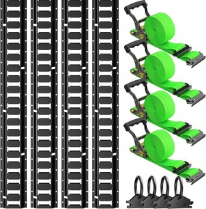 $144 Trekassy 8ft E-Track Rail Kit (4 Ratchets)