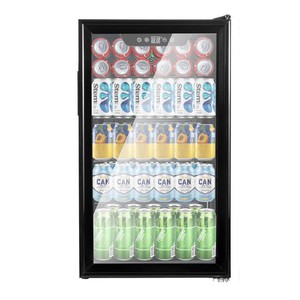 $179 Elite  3.2 cu. ft. Black Beverage Wine Cooler