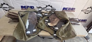 Canada goose silhouette decoys