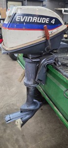 1975 Evinrude 4-horsepower outboard motor