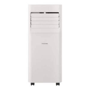 Vissani 5,000 BTU 115-Volt 3-in-1 Portable Air Conditioner Unit Cools 150 sq. ft. with Dehumidifier and Remote in White
