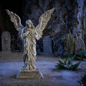 Home Accents Holiday 5 FT Angel of Death Monument
