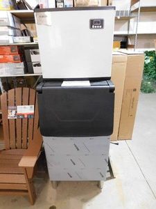Koolmore CIM-315 Air Cooled Ice Maker Cube-Style Stainless Steel 315 LbDay