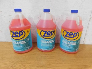 (3) ZEP INC 128OZ HouseSiding Wash