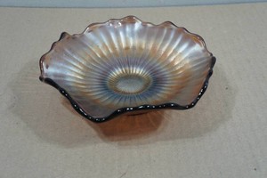 Vintage Carnival Glass Bowl