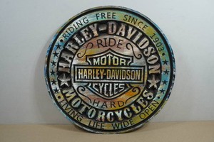 Harley Davidson Large Wooden Dealer Sign