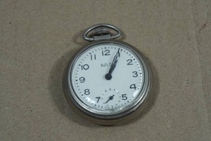Vintage Bullseye By Westclox Pocket Watch