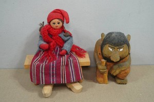 Vintage Swedish Handmade Folk Art Dolls