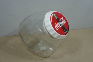 Vintage Coca-Cola Glass Canister
