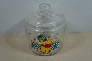 Vintage Anchor Hocking Winnie the Pooh Glass Jar