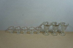 Vintage Hersheys Ice Cream Sundae Dishes