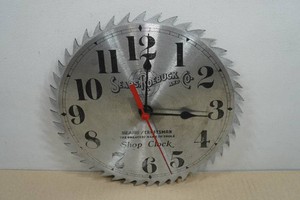 Vintage Sears 10 Saw Blade Clock