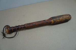 Vintage Solid Wood Tire Thumper