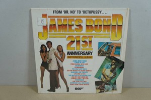 James Bond 21st Anniversary Instrumental Vinyl Record Album