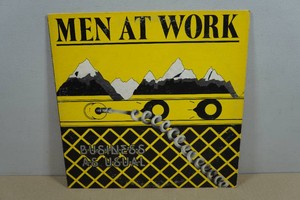 Men At Work Business As Usual Vinyl Record Album