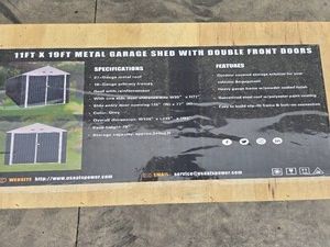 ATS Metal Shed 11 x 19