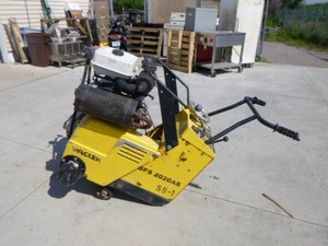 Wacker Concrete Saw