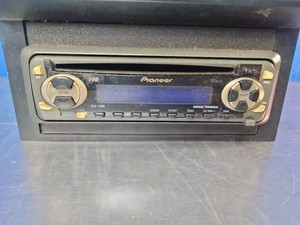 Pioneer DEH-1400 in-dash car stereo receiver with a detachable faceplate.