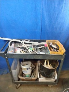 Rolling Cart of Miscellaneous