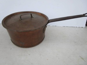 Vintage Copper Kettle & Cover
