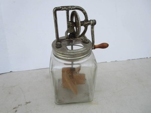 Dazey Glass 4qt Butter Churn