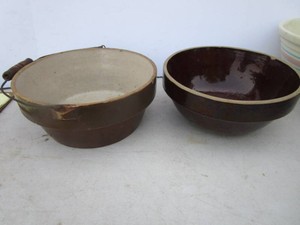Bottom Stamped Crockery Bowls