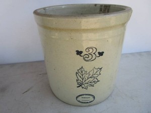 Western Stoneware #3 Crock