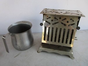Vintage Flipflop Toaster, SS Pitcher