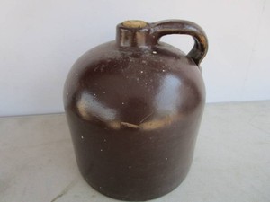 MN Stoneware Bottom Stamped Jug
