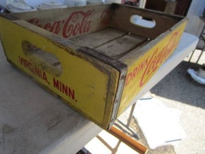 Coca Cola Wooden Tray