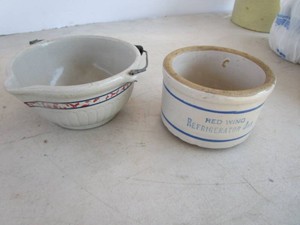 Red Wing Refrigerator & Batter Bowl
