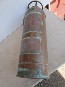 Imperial Copper Fire Extinguisher