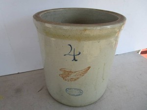 Red Wing Stoneware #4 Crock