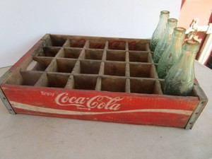 Coca Cola Wooden Tray