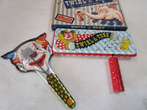 Vintage Clown Noisemaker, Toys