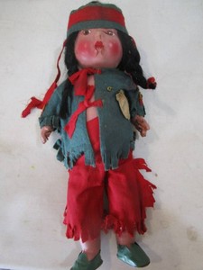 Hiawatha Compo Doll