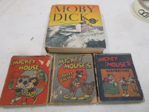 Moby Dick& Mickey Wee Little Books