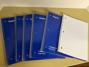 Graph Ruled Notebooks
