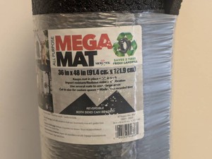 MOHAWK ALL PURPOSE MEGA MAT BLACK