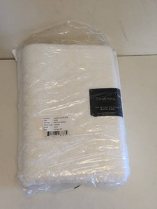 NEW CHARISMA BATH RUG WHITE 2PK