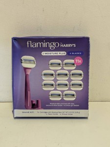 NEW FLAMINGO BY HARRYS SHAVE KIT
