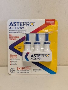 NEW ASTEPRO ALLERGY 3PK
