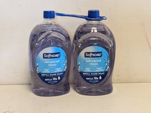 NEW SOFTSOAP ADVANCED CLEAN REFILL HAND SOAP 2PK