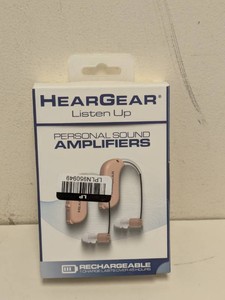 NEW HEARGEAR PERSONAL SOUND AMPLIFIER